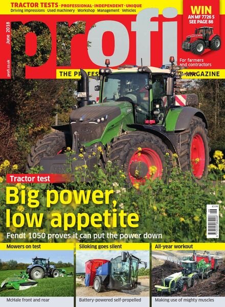 Profi International – June 2018 Cover