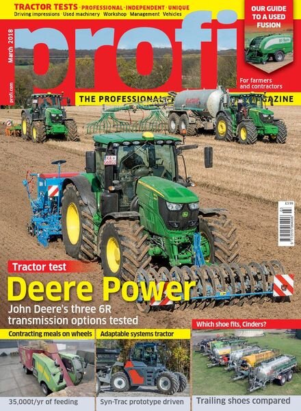 Profi International – March 2018 Cover