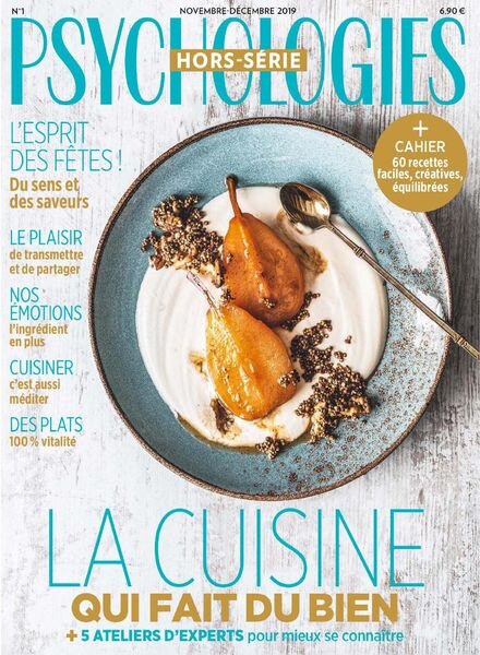 Psychologies – Hors-Serie – Novembre-Decembre 2019 Cover