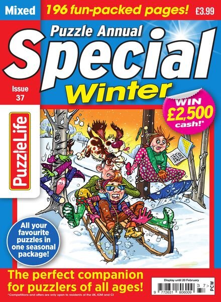 PuzzleLife – Puzzle Annual Special – January 2020 Cover