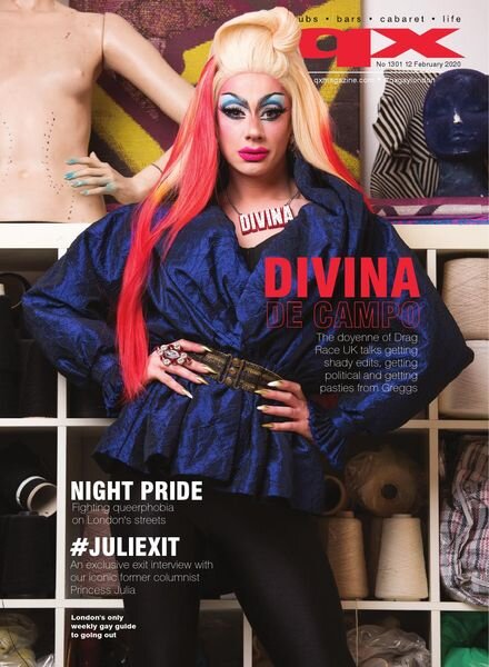 QX Magazine – 12 February 2020 Cover