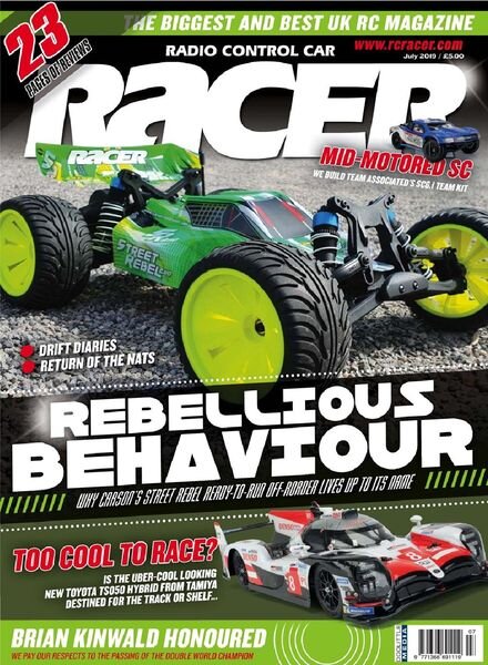 Radio Control Car Racer – July 2019 Cover