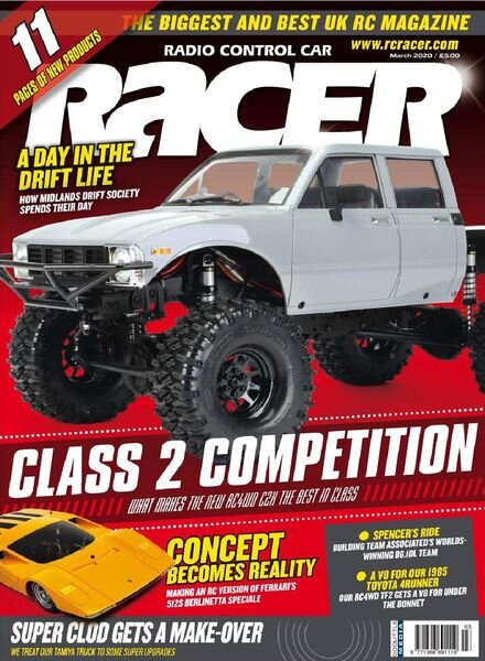 Radio Control Car Racer – March 2020 Cover