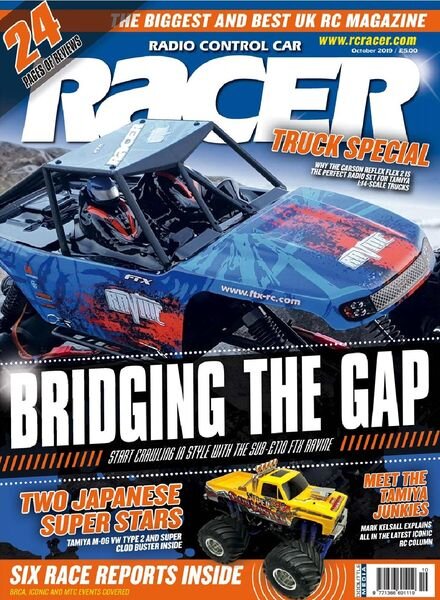 Radio Control Car Racer – October 2019 Cover