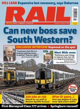 Rail – 29 January 2020