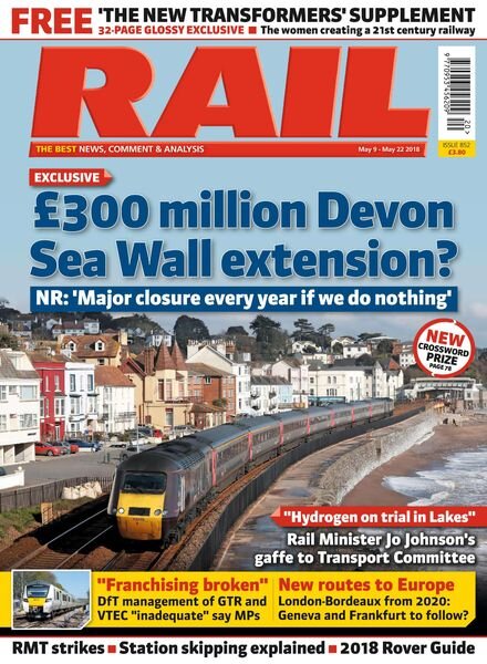 Rail – Issue 852 – May 9, 2018 Cover