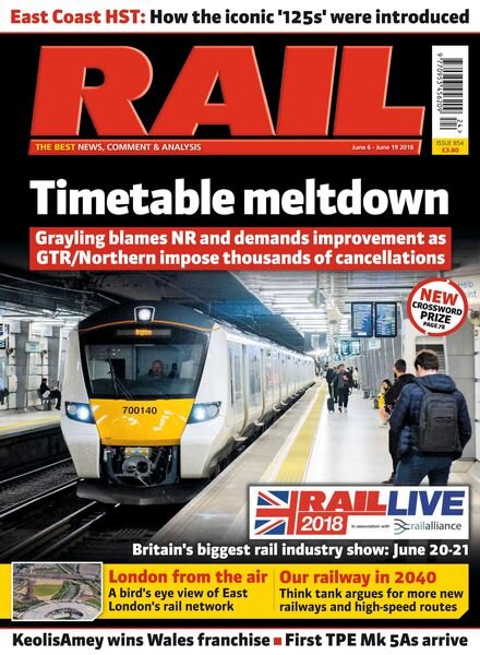 Rail – Issue 854 – June 6, 2018 Cover