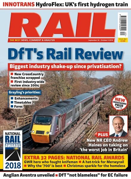 Rail – Issue 862 – September 26, 2018 Cover