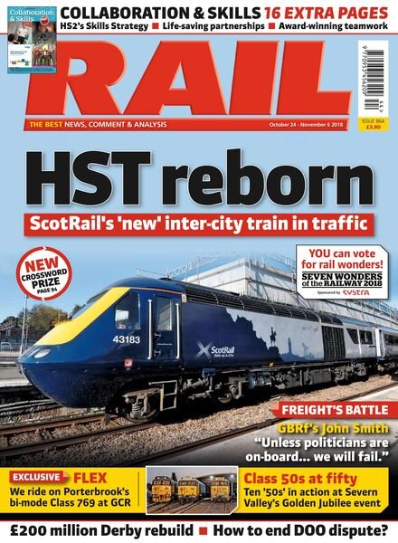 Rail – Issue 864 – October 24, 2018 Cover