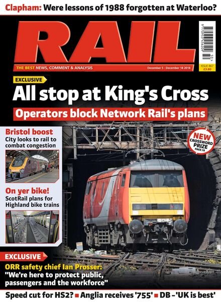 Rail – Issue 867 – December 5, 2018 Cover