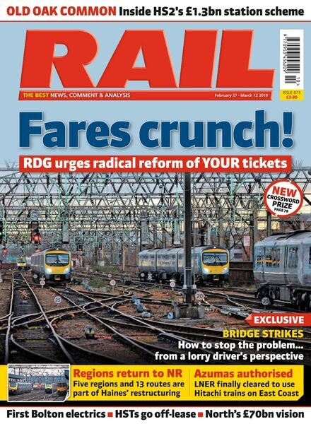 Rail – Issue 873 – February 27, 2019 Cover