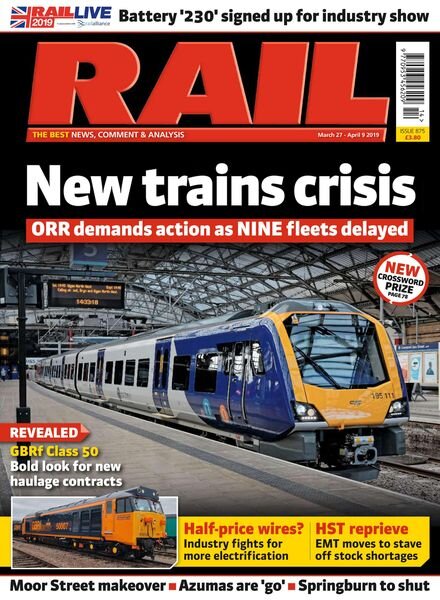 Rail – Issue 875 – March 27, 2019 Cover