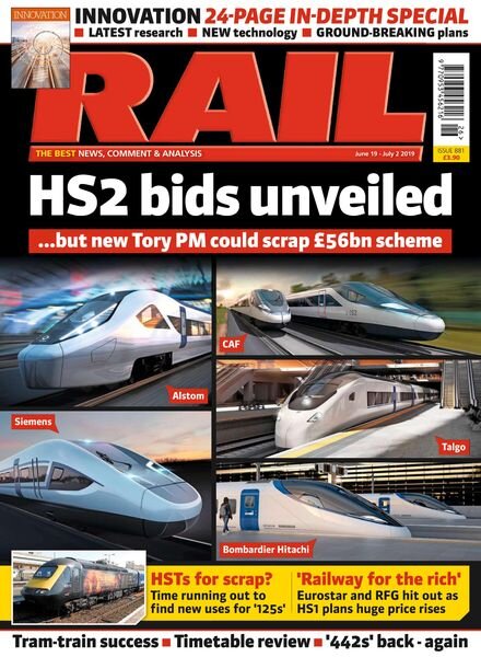 Rail – Issue 881 – June 19, 2019 Cover