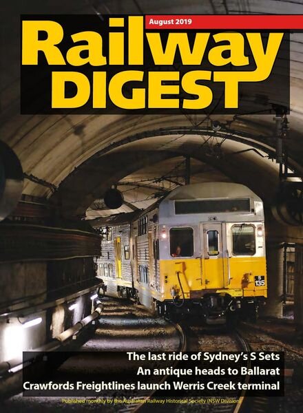 Railway Digest – August 2019 Cover
