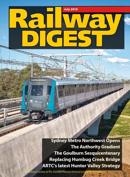 Railway Digest – July 2019 Cover