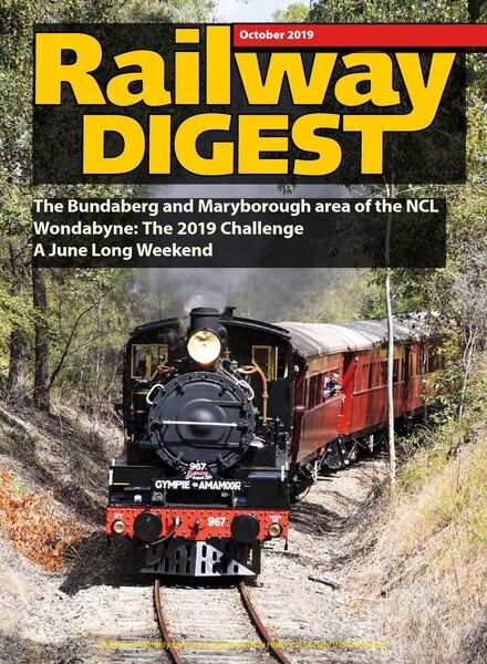 Railway Digest – October 2019 Cover