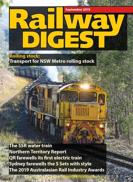 Railway Digest – September 2019 Cover