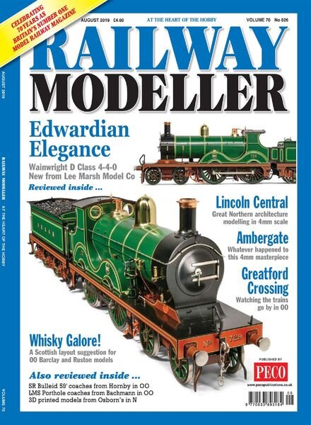 Railway Modeller – Issue 826 – August 2019 Cover