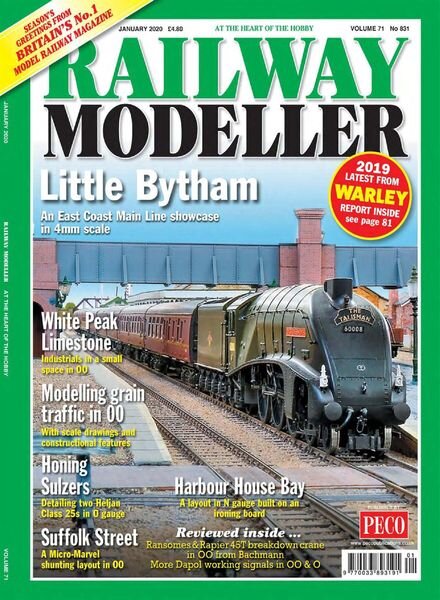 Railway Modeller – Issue 831 – January 2020 Cover
