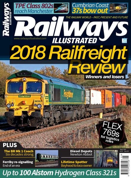 Railways Illustrated – Issue 193 – March 2019 Cover