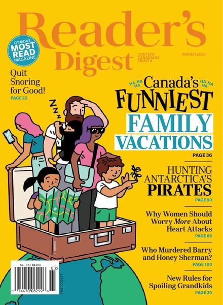 Reader’s Digest Canada – March 2020 Cover