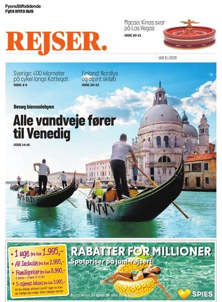 Rejser – 08 februar 2020 Cover