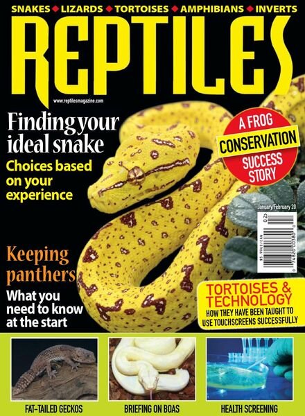Reptiles – January-February 2020 Cover