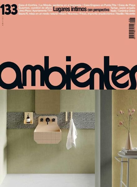 Revista Ambientes – febrero 03, 2020 Cover