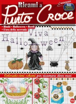 Ricami a Punto Croce – Ottobre-Novembre 2017