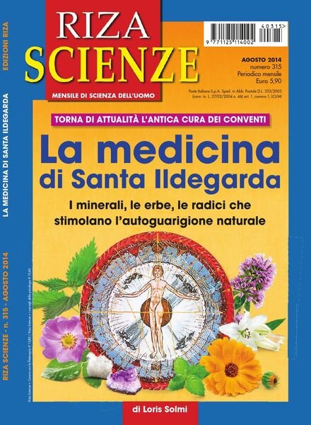 Riza Scienze – Agosto 2014 Cover