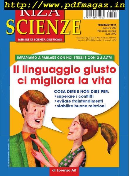 Riza Scienze – Febbraio 2014 Cover
