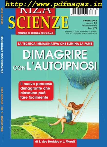Riza Scienze – Giugno 2014 Cover