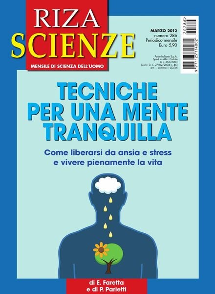 Riza Scienze – Marzo 2012 Cover