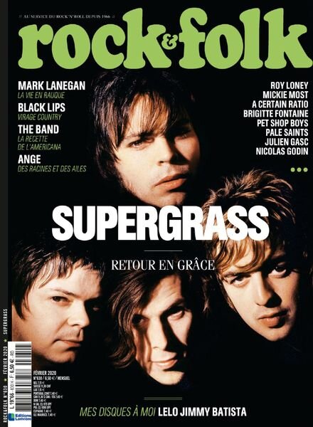 Rock & Folk – fevrier 2020 Cover