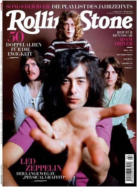 Rolling Stone Germany – Februar 2020 Cover