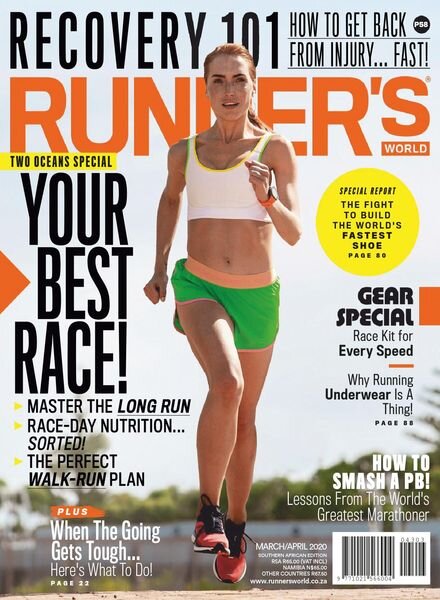 Runner’s World South Africa – March 2020 Cover