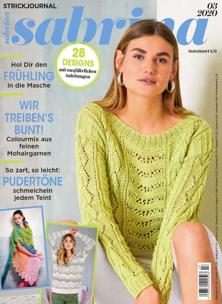 Sabrina Germany – Marz 2020 Cover
