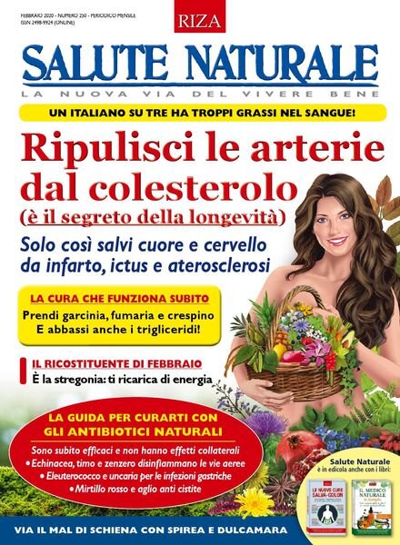 Salute Naturale – Febbraio 2020 Cover