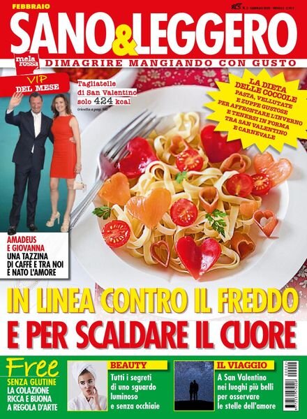 Sano & Leggero – febbraio 2020 Cover