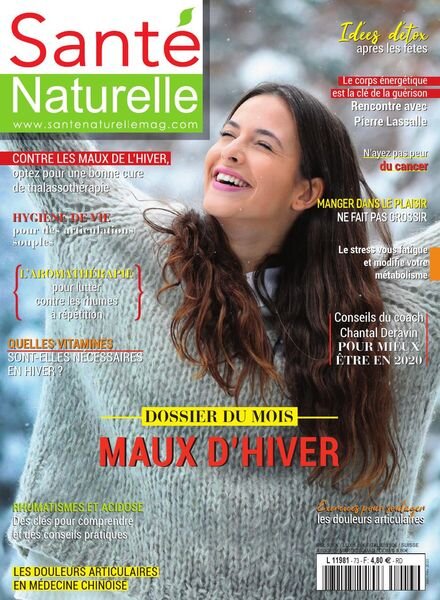 Sante Naturelle – 27 janvier 2020 Cover