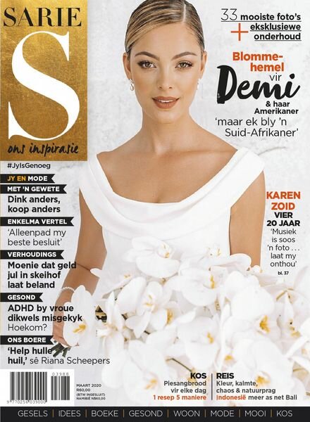 Sarie – Maart 2020 Cover
