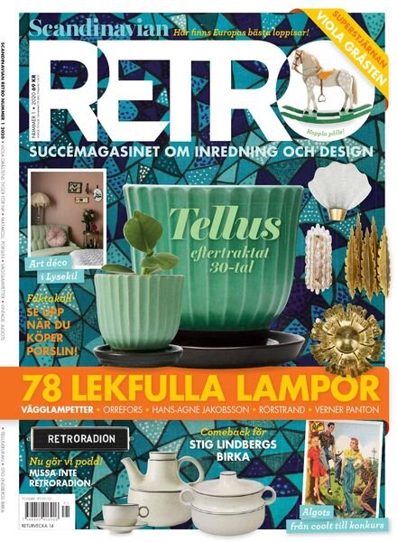 Scandinavian Retro – februari 2020 Cover
