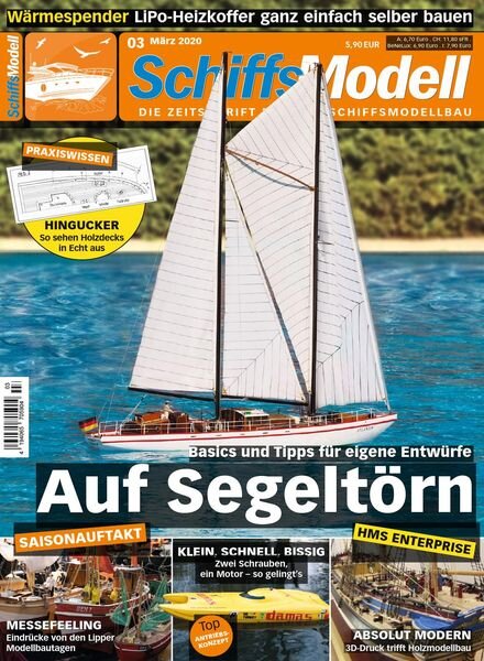 SchiffsModell – Marz 2020 Cover