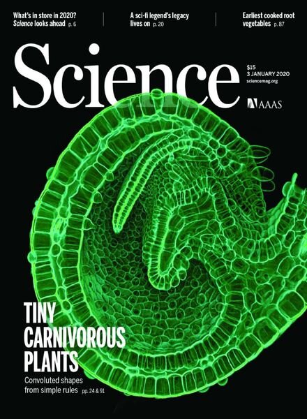 Science – 3 January 2020 Cover