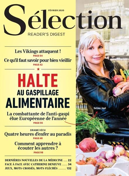 Selection Reader’s Digest France – fevrier 2020 Cover