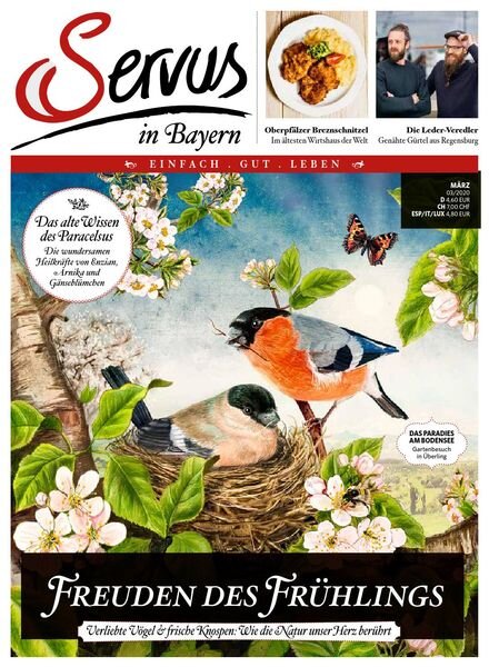 Servus in Bayern – Marz 2020 Cover