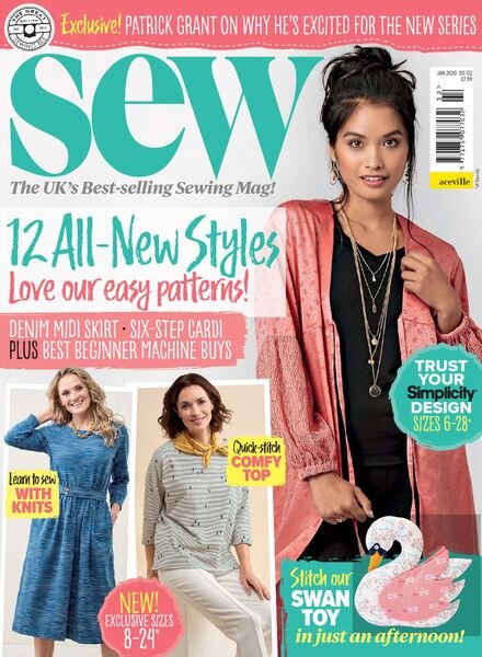 Sew – Issue 132 – January 2020 Cover