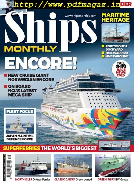 Ships Monthly – February 2020 Cover