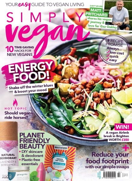 Simply Vegan – March 2020 Cover