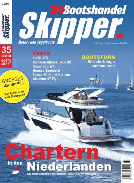 Skipper Bootshandel – Januar 2020 Cover